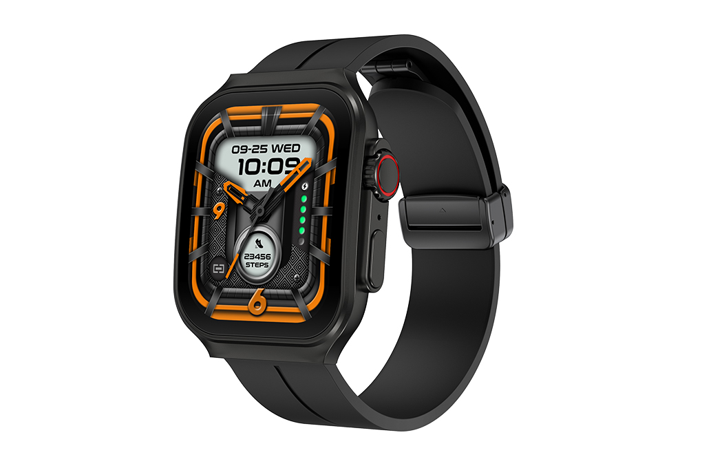 BeFit Watch Ultra S 52.1mm dây silicone Màu Đen