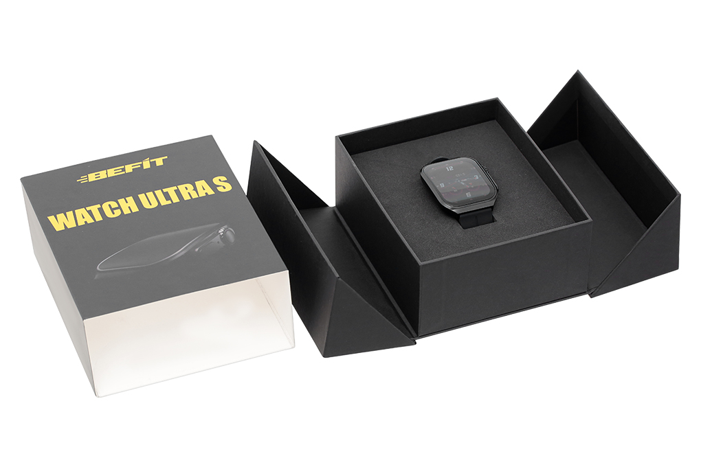 BeFit Watch Ultra S 52.1mm dây silicone Màu Đen