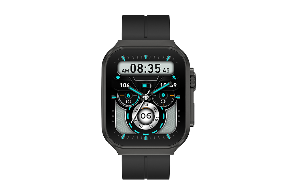 BeFit Watch Ultra S 52.1mm dây silicone Màu Đen