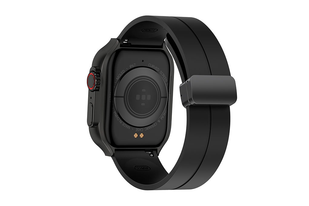 BeFit Watch Ultra S 52.1mm dây silicone Màu Đen