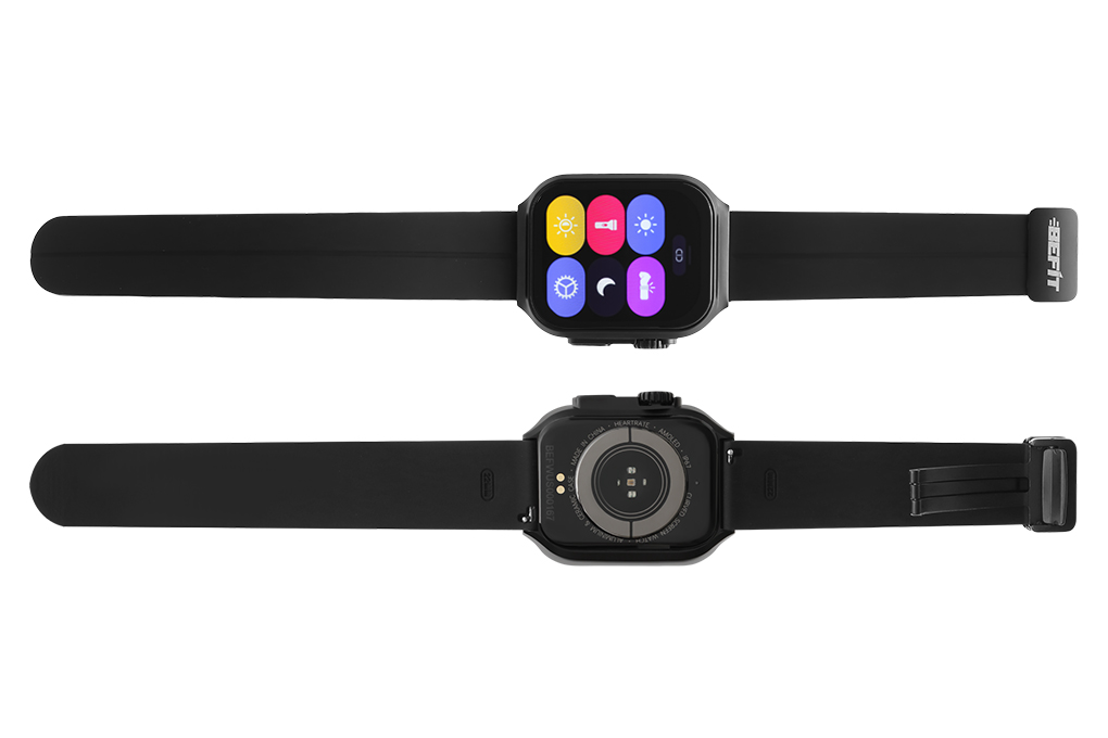 BeFit Watch Ultra S 52.1mm dây silicone Màu Đen