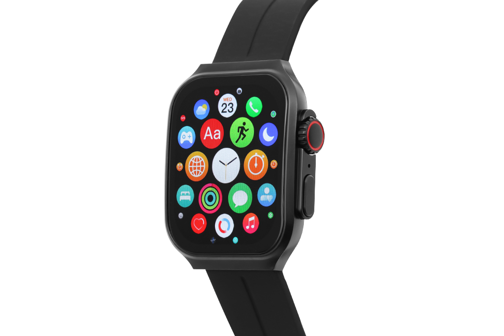 BeFit Watch Ultra S 52.1mm dây silicone Màu Đen