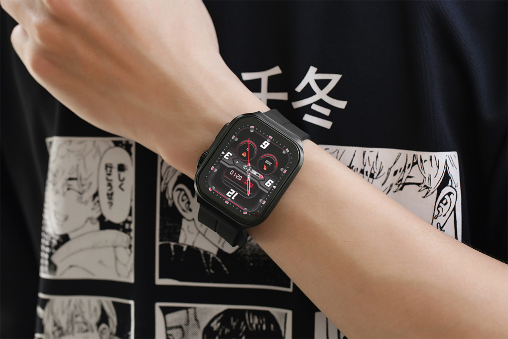 BeFit Watch Ultra S 52.1mm dây silicone Màu Đen