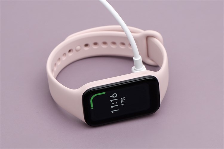 Vòng đeo tay thông minh Mi Band 8 Active Màu Hồng