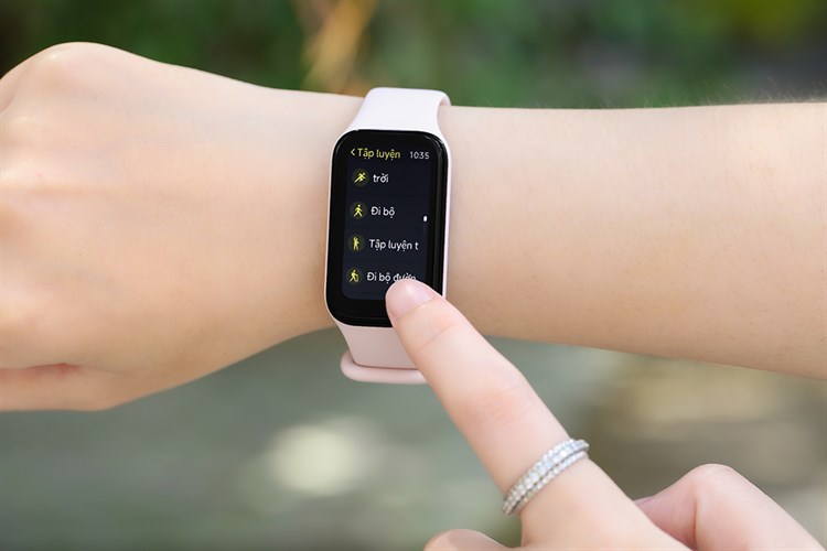 Vòng đeo tay thông minh Mi Band 8 Active Màu Hồng