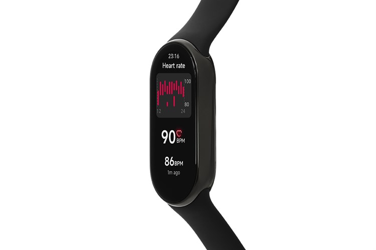 Vòng đeo tay thông minh Mi Band 8 Màu Đen