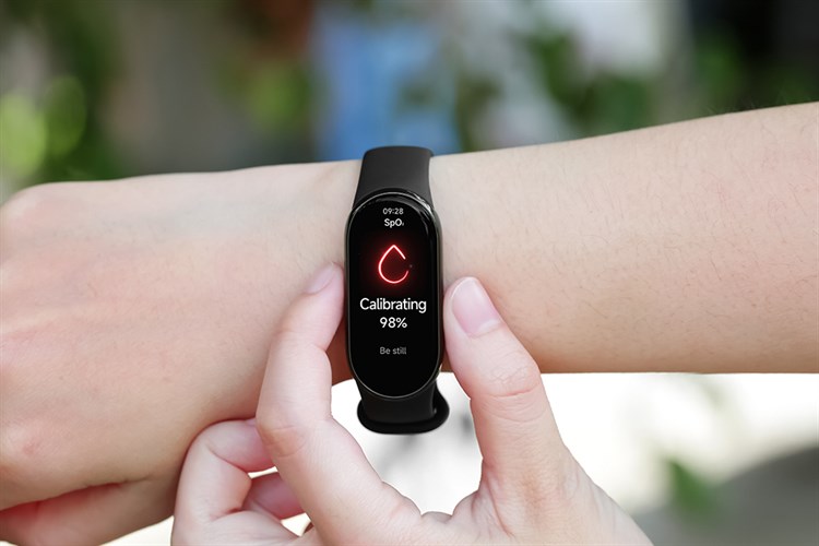 Vòng đeo tay thông minh Mi Band 8 Màu Đen