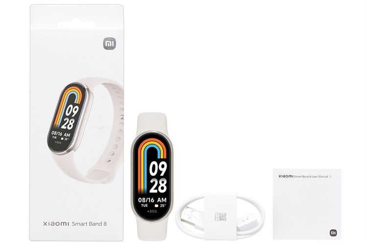 Vòng đeo tay thông minh Mi Band 8 Màu Vàng