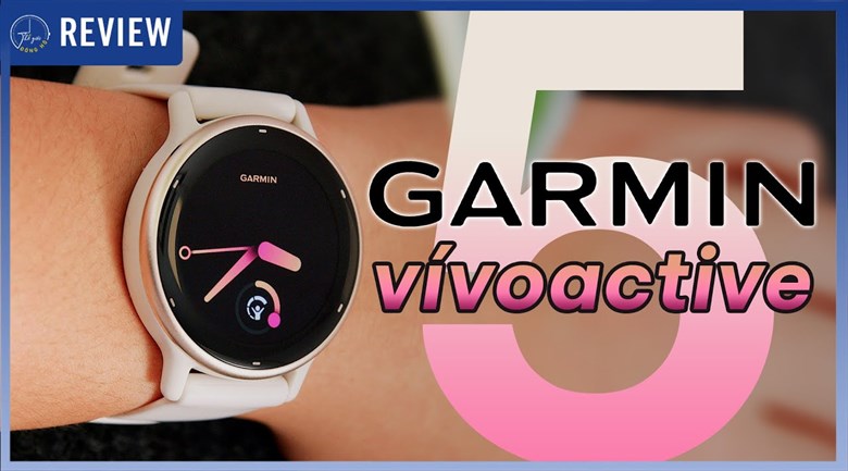 Đồng hồ thông minh Garmin Vivoactive 5 42.2mm dây silicone