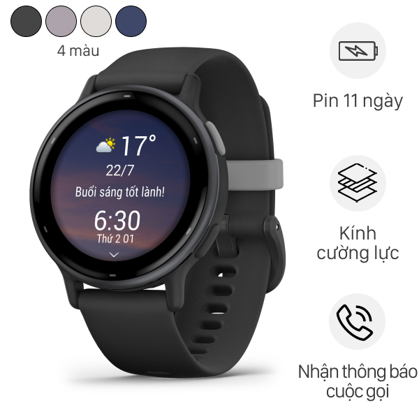 Garmin Vivoactive 5 42.2mm dây silicone