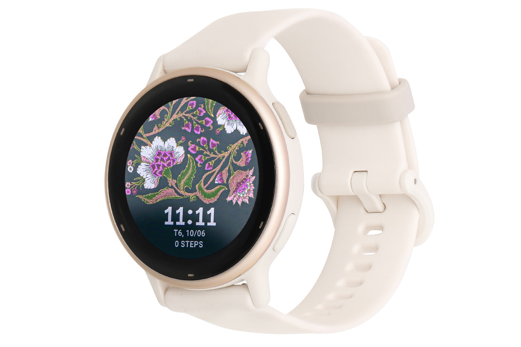 Garmin Vivoactive 5 42.2mm dây silicone Màu Trắng