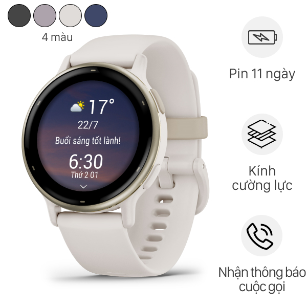 Garmin Vivoactive 5 42.2mm dây silicone