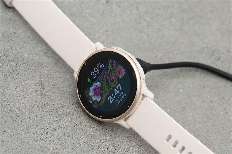 Garmin Vivoactive 5 42.2mm dây silicone Màu Trắng