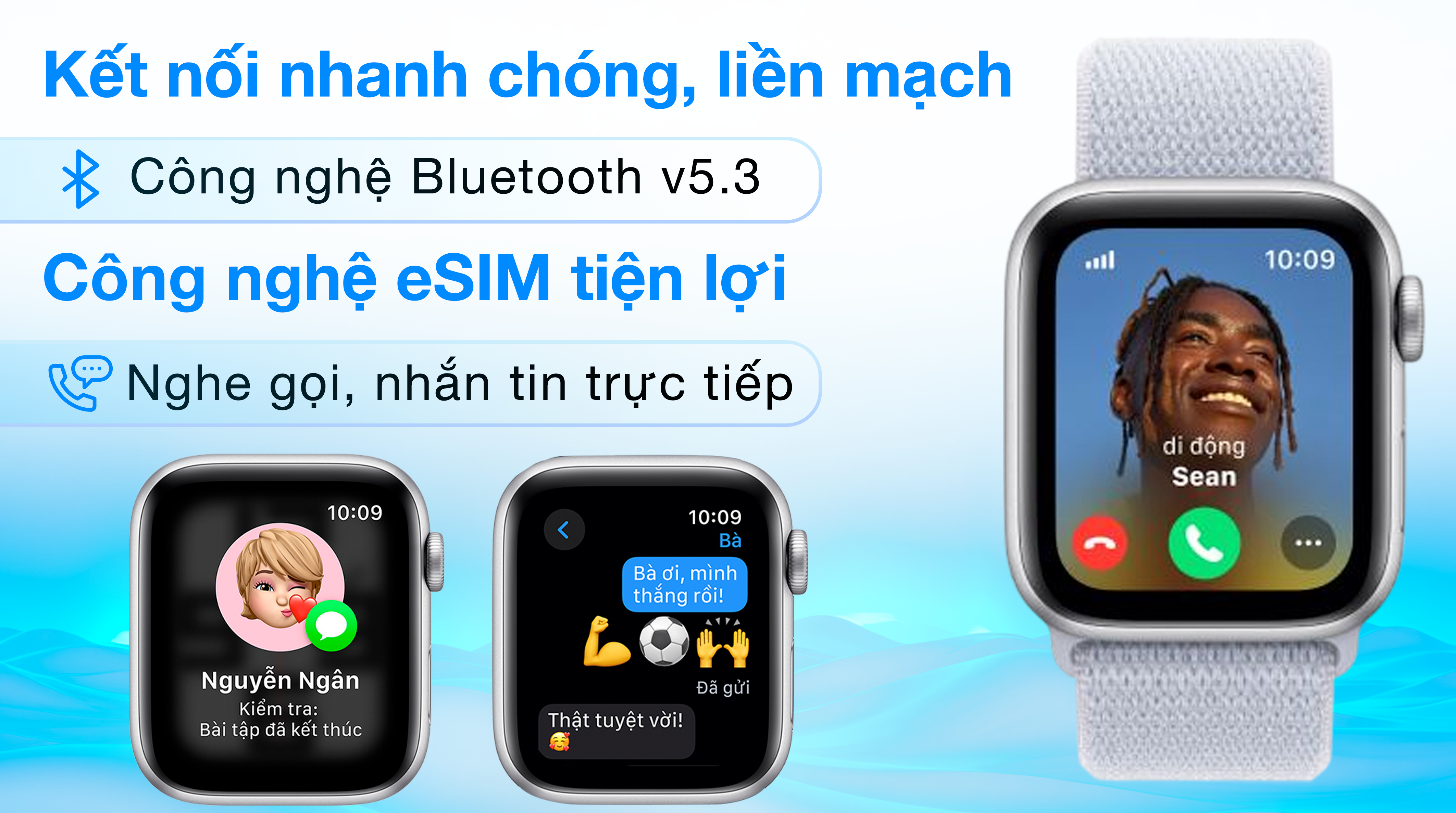 Apple Watch SE 2 GPS + Cellular 40mm viền nhôm dây vải