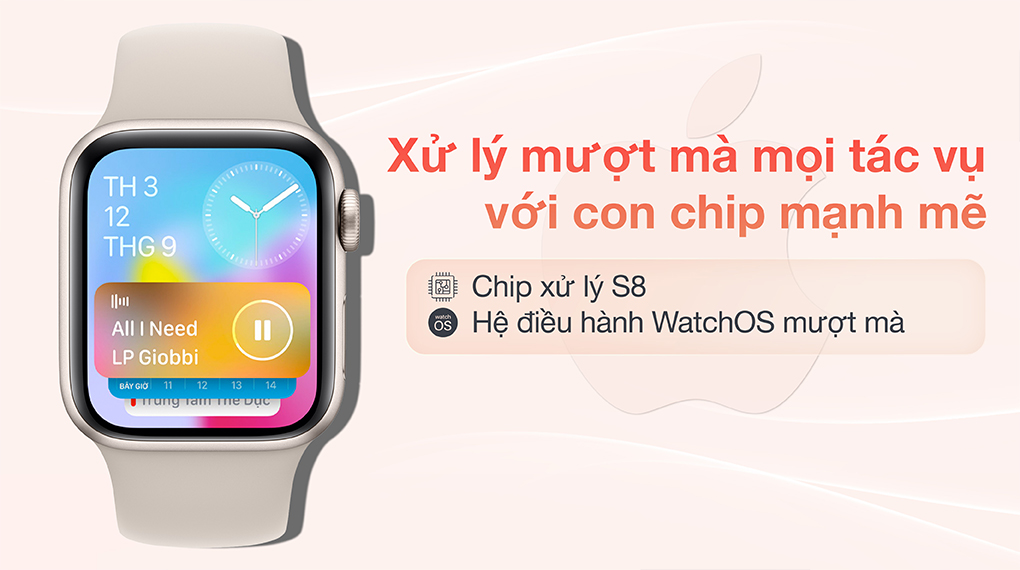 Apple Watch SE 2023 40mm viền nhôm dây silicone - Hiệu năng