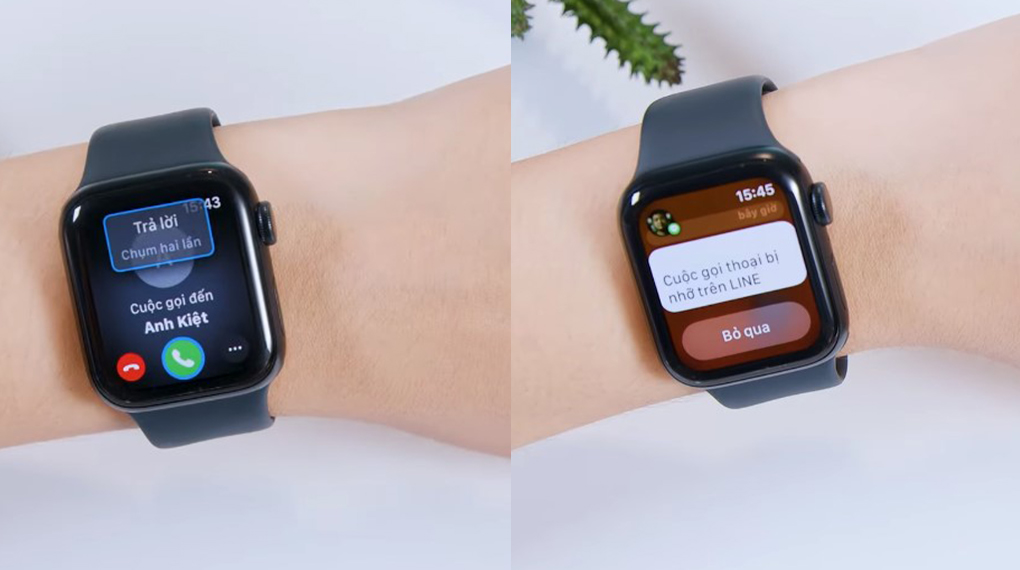 Apple Watch SE 2023 GPS 40mm - Nhận thông báo cuộc gọi