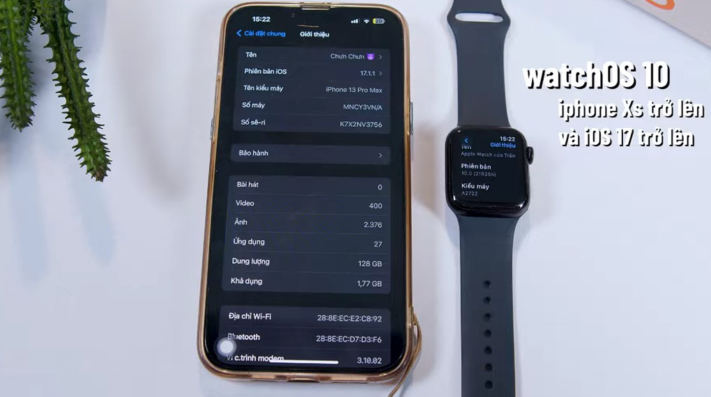 Apple Watch SE 2023 GPS 40mm - WatchOS 10