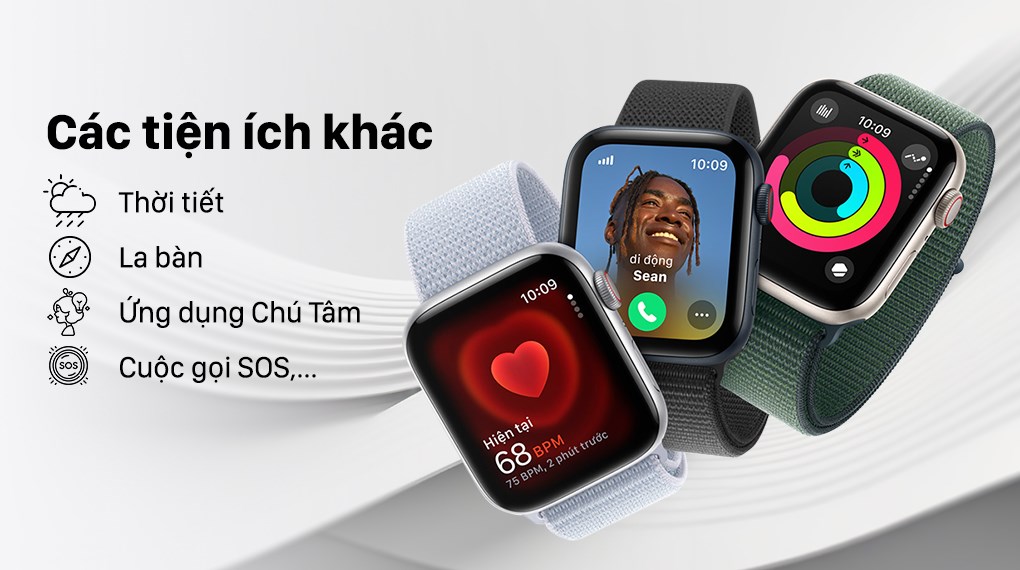 Apple Watch SE 2 GPS 40mm viền nhôm dây vải