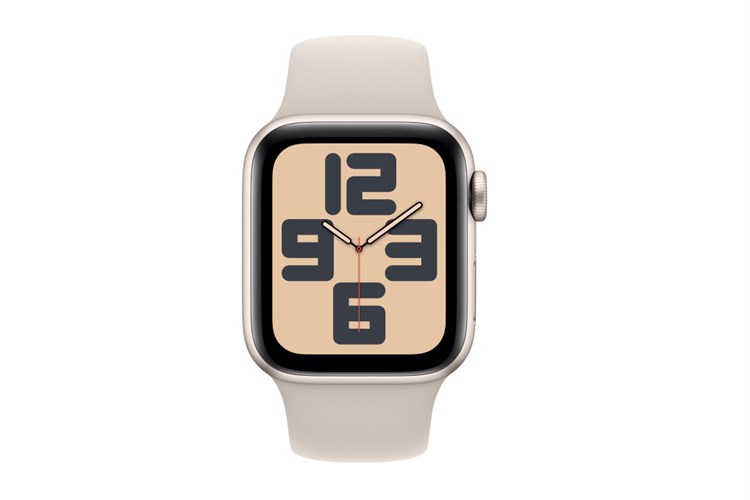 Apple Watch SE 2 GPS + Cellular 44mm viền nhôm dây thể thao size S/M Màu Trắng Starlight