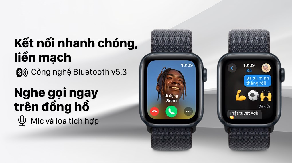 Apple Watch SE 2 GPS 44mm viền nhôm dây vải