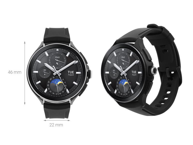 Đồng hồ thông minh Xiaomi Watch 2 Pro 46 mm Đen