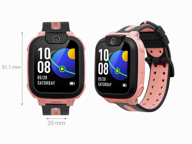 Đồng hồ định vị trẻ em imoo Z1 Hồng Nhạt