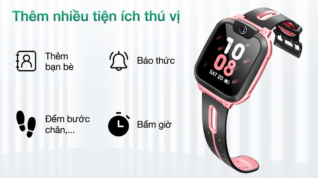 Đồng Hồ Định Vị Trẻ Em imoo Z1 41mm dây TPU - Tiện ích khác