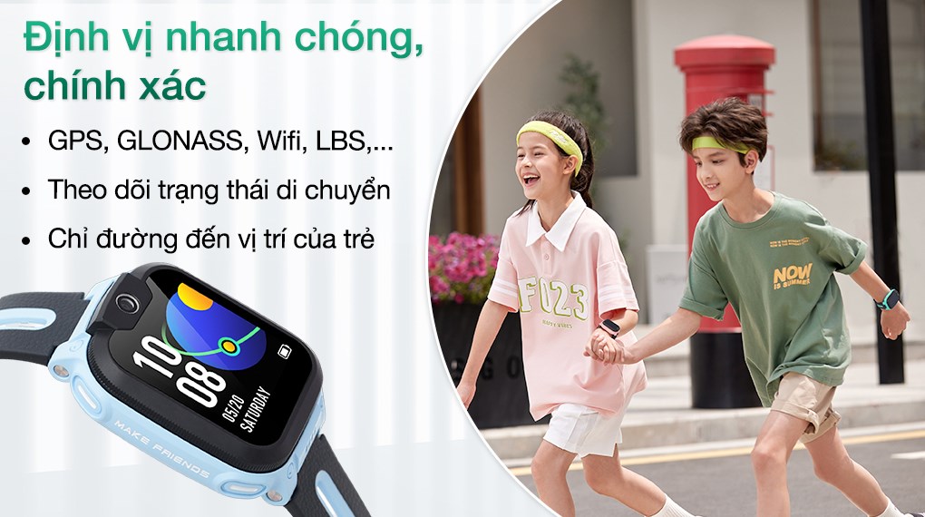 Đồng Hồ Định Vị Trẻ Em imoo Z1 Xanh dương