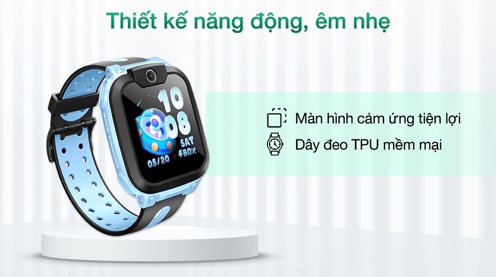 Đồng Hồ Định Vị Trẻ Em imoo Z1 Xanh dương