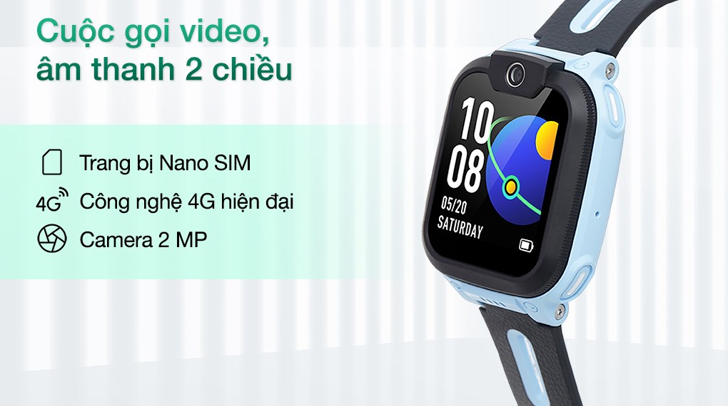 Đồng Hồ Định Vị Trẻ Em imoo Z1 Xanh dương