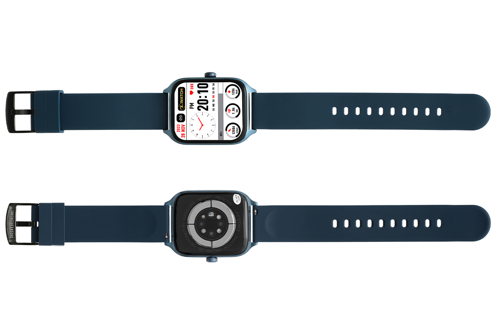Đồng hồ thông minh Zwatch Z6 44mm Xanh dương Màu Xanh Dương