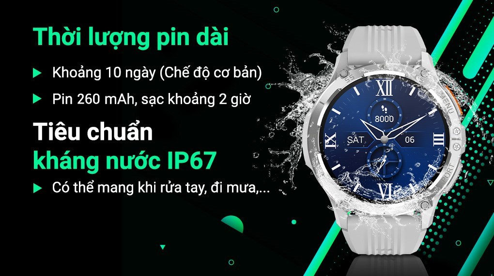 Đồng hồ thông minh BeFit Hunter1 48.3mm