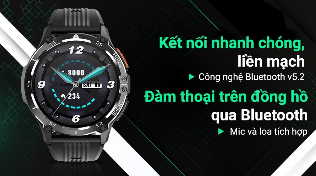 Đồng hồ thông minh BeFit Hunter1 48.3mm