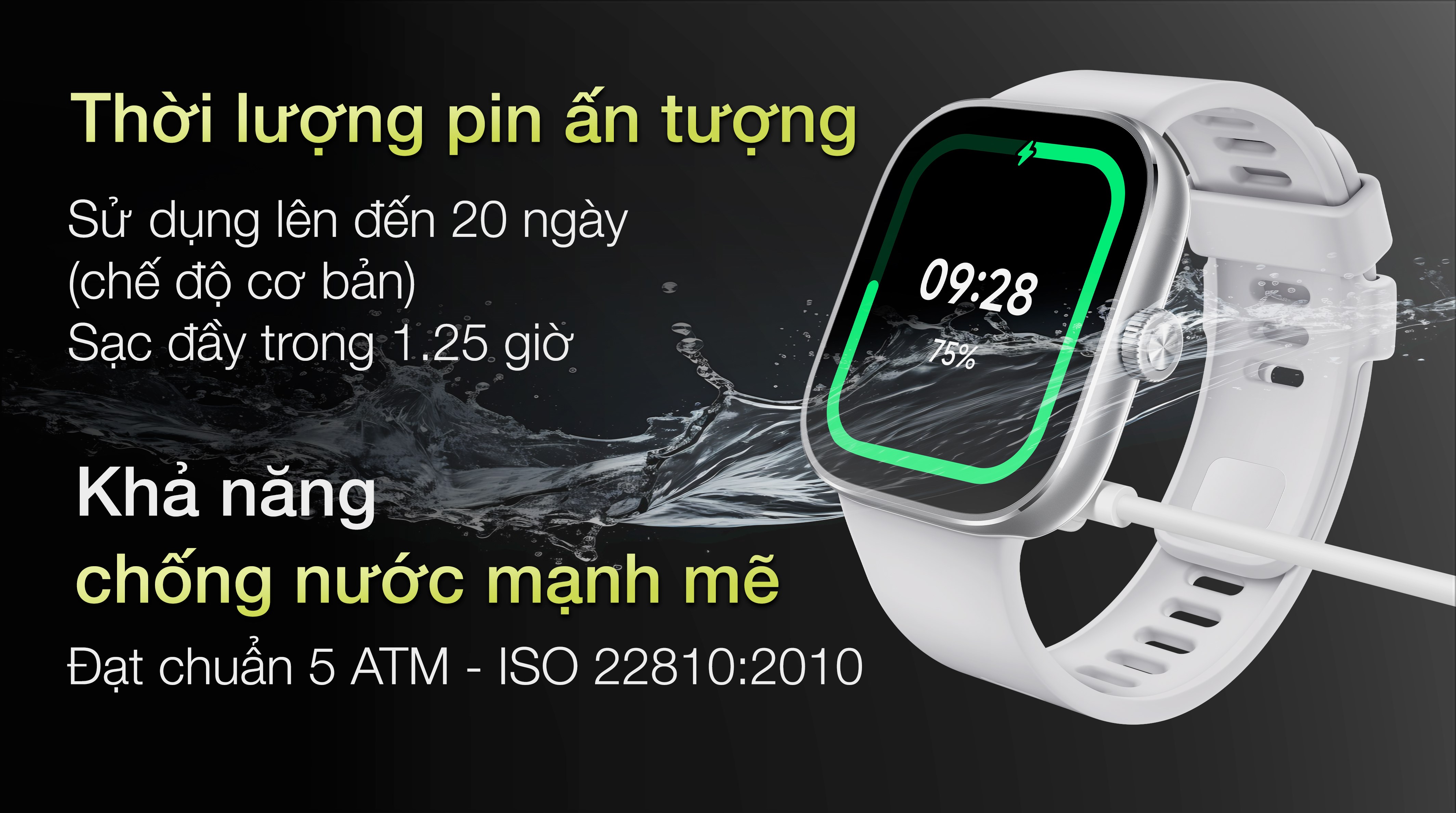 Xiaomi Redmi Watch 4 47.5mm dây silicone