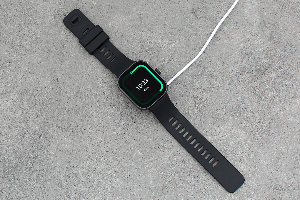 Xiaomi Redmi Watch 4 47.5mm dây silicone Màu Đen