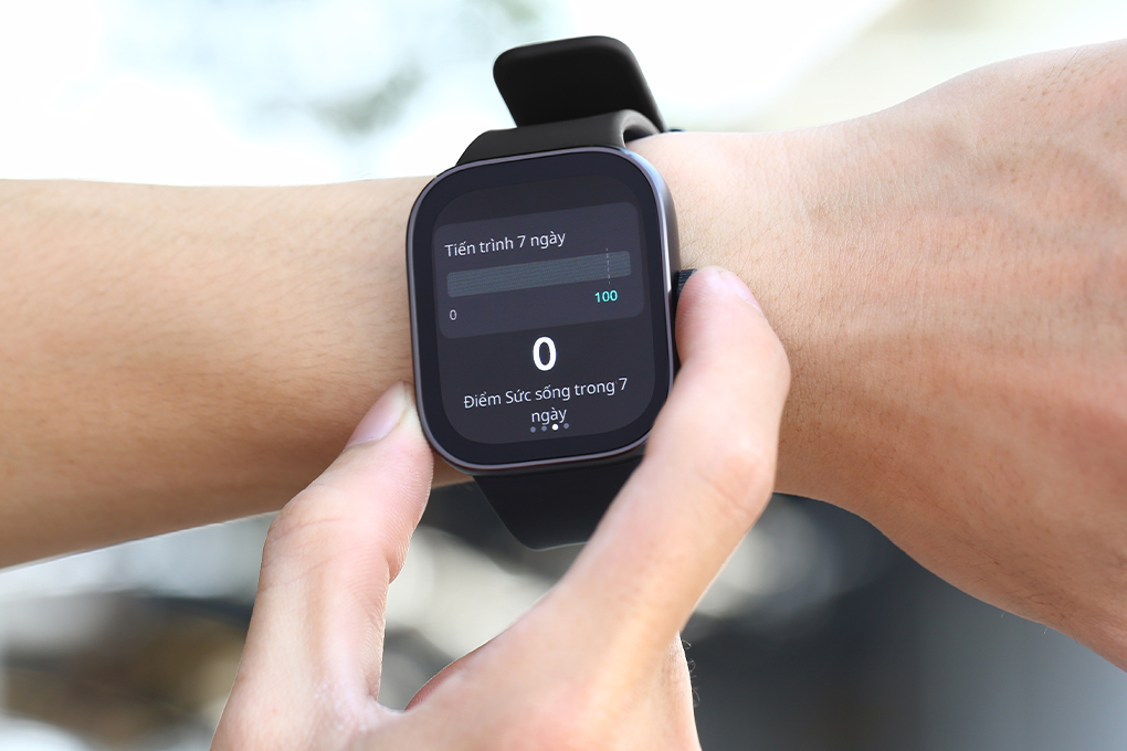 Xiaomi Redmi Watch 4 47.5mm dây silicone Màu Đen