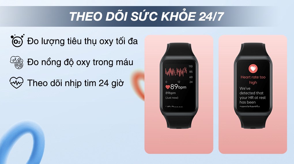 Vòng đeo tay thông minh Oppo Band 2