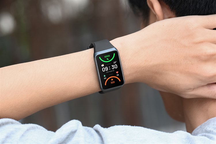 Vòng đeo tay thông minh Oppo Band 2 Màu Đen