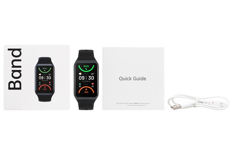 Vòng đeo tay thông minh Oppo Band 2 Màu Đen