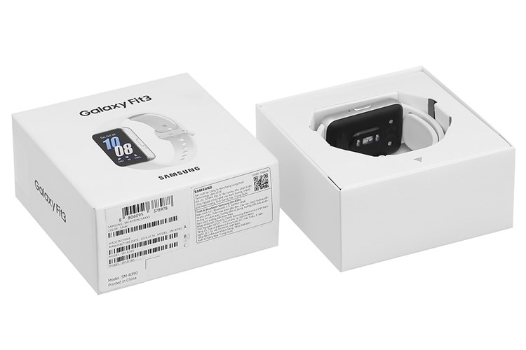 Vòng tay thông minh Samsung Galaxy Fit3 Màu Xám nhạt