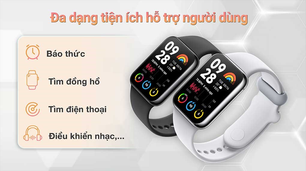 Vòng đeo tay thông minh Xiaomi Mi Band 8 Pro chính hãng, giảm 200K