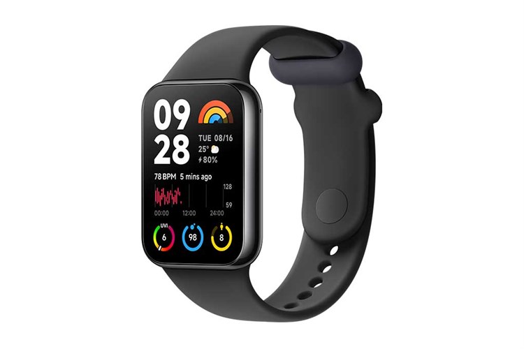 Vòng đeo tay thông minh Mi Band 8 Pro Màu Đen