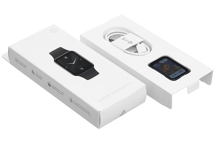 Vòng đeo tay thông minh Mi Band 8 Pro Màu Đen