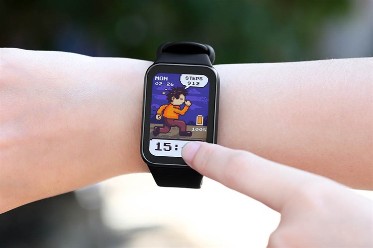 Vòng đeo tay thông minh Mi Band 8 Pro Màu Đen