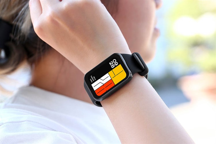 Vòng đeo tay thông minh Mi Band 8 Pro Màu Đen