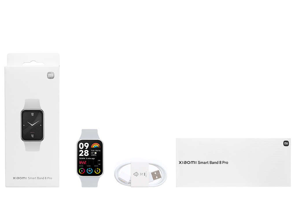 Vòng đeo tay thông minh Mi Band 8 Pro Màu Xám