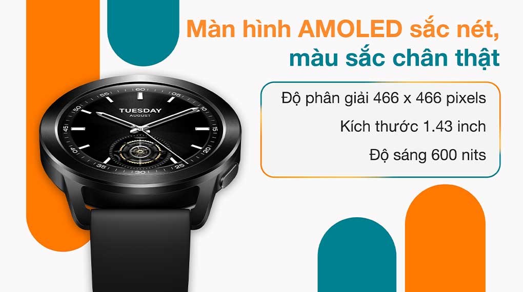 Xiaomi Watch S3 47mm dây silicone