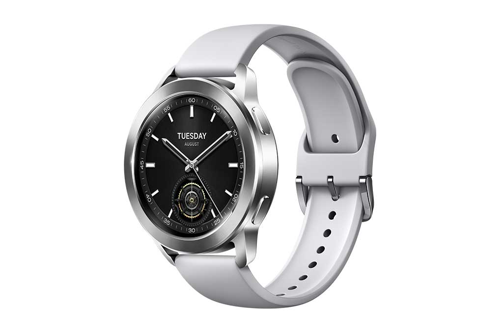 Xiaomi Watch S3 47mm dây silicone Màu Bạc