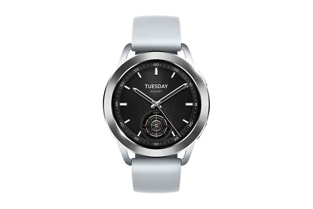 Xiaomi Watch S3 47mm dây silicone Màu Bạc