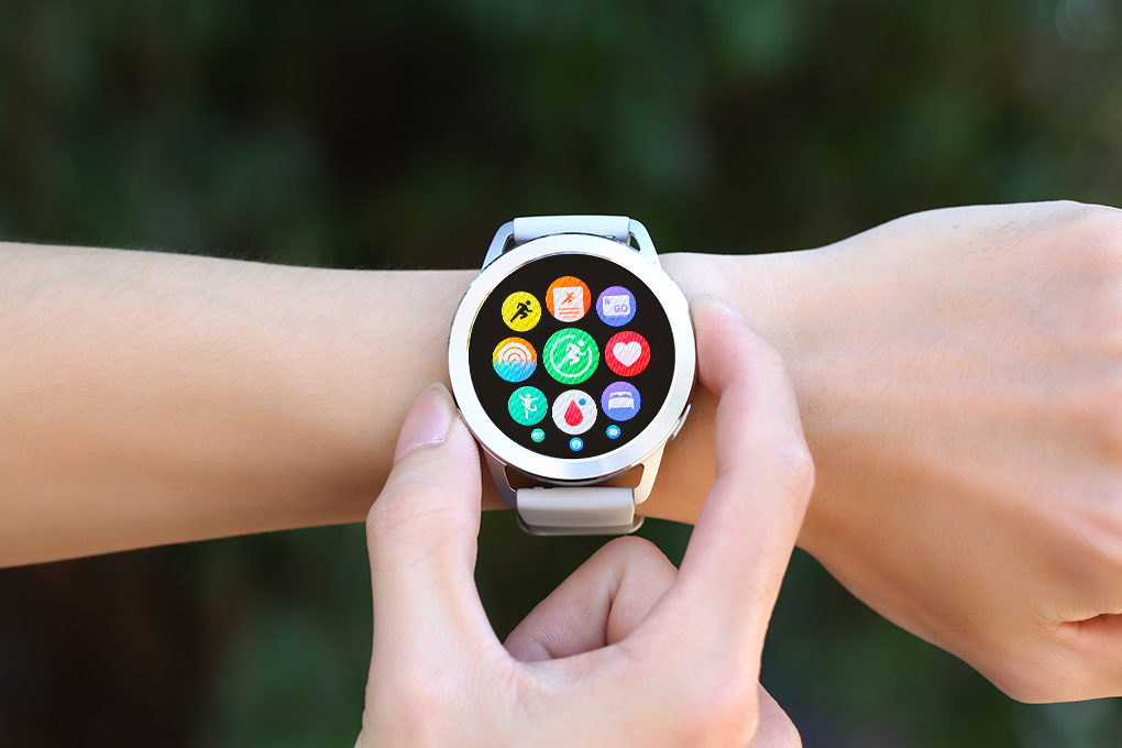 Xiaomi Watch S3 47mm dây silicone Màu Bạc